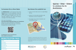 Hier k&ouml;nnen Sie den Flyer der Kriminalpr&auml;vention mit weiteren