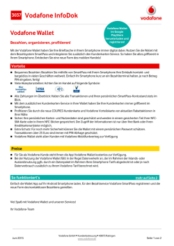 InfoDok 3037: Vodafone Wallet
