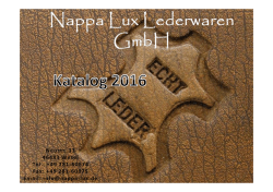 öffnen - Nappa Lux Lederwaren GmbH