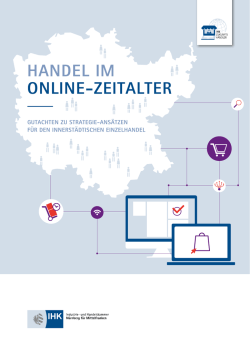 Handel im Online-Zeitalter - IHK Nürnberg für Mittelfranken