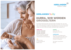 HURRA, WIR WERDEN GROSSELTERN