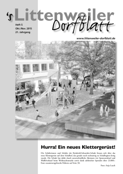 Hurra! Ein neues Kletterger&uuml;st!