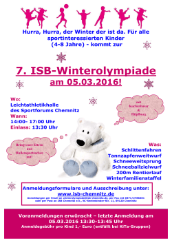 7. ISB-Winterolympiade