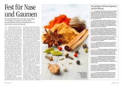 Die wichtigsten Weihnachtsgew&uuml;rze und ihre Wirkung
