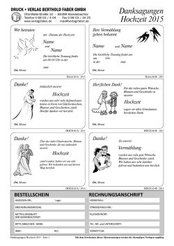 DRUCK + VERLAG BERTHOLD FABER GMBH