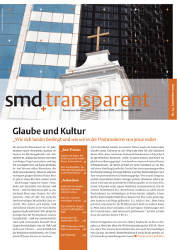 Glaube und Kultur