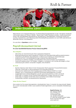 Jeder Einzelne z&auml;hlt!