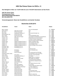 HSV Die Peiner Eulen im DVG e. V.