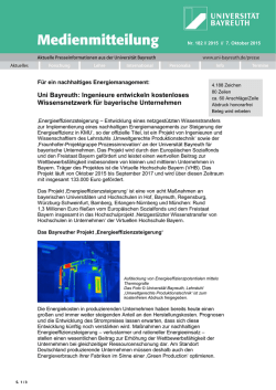 Uni Bayreuth: Ingenieure entwickeln kostenloses Wissensnetzwerk