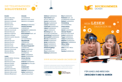 DIE TEILNEHMENDEN BIBLIOTHEKEN BEIM LESEN TAUCH ICH AB