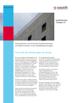 Der Kunde, die Anforderungen, die Lösung Bibliothek
