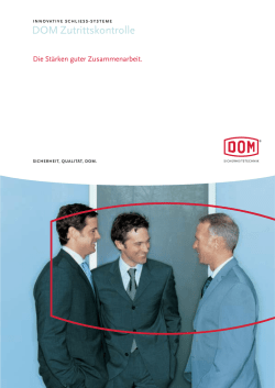 DOM Zutrittskontrolle