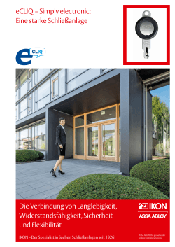 eCLIQ - Haas GmbH