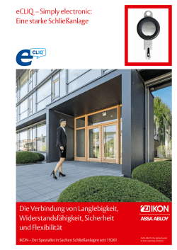 eCLIQ - Haas GmbH