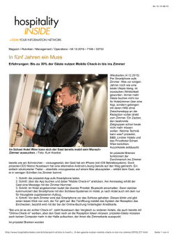 In f&uuml;nf Jahren ein Muss