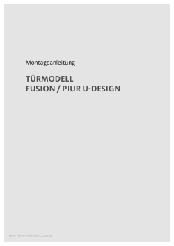türmodell fusion / piur u-design