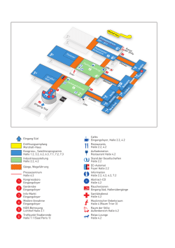 Eingang S&uuml;d Er&ouml;ffnungsempfang Marshall-Haus Kongress