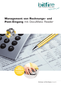Management von Rechnungs- und Post
