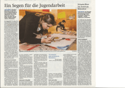Ein Segen f&uuml;r die Jugendarbeit