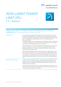 intelligent power limit (ipl)