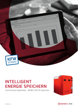 INTELLIGENT ENERGIE SPEICHERN