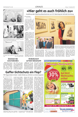 Hier geht es auch fr&ouml;hlich zu&laquo;