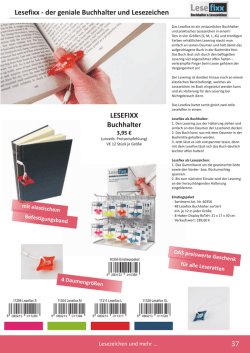 im Katalog - Bookchair