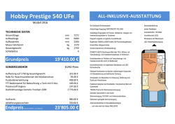 Hobby Prestige 540 UFe