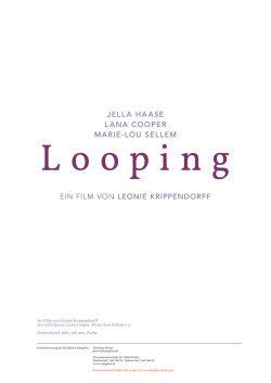ein Film von Leonie Krippendorff mit Jella Haase, Lana Cooper
