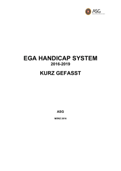 ega handicap system