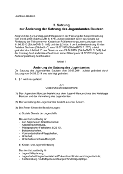 Jugendamtssatzung, 3. &Auml;nderung (pdf | 0,01 MB)