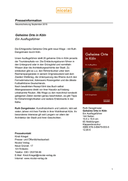 Geheime Orte in Köln