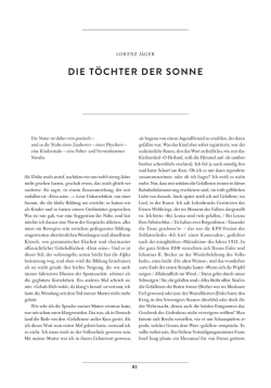 die t&ouml;chter der sonne