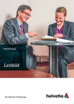Leitbild - Helvetia