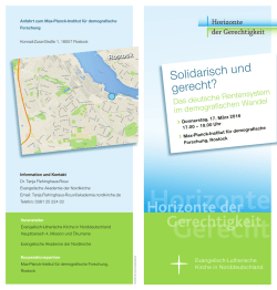 Horizonte Gerecht - Evangelische Akademie der Nordkirche