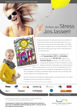 gloss lassen! - Unternehmerinnen Netzwerk