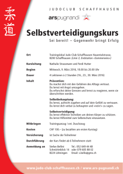 Flyer herunterladen... - beim Judo