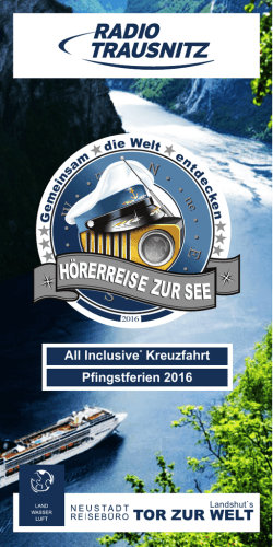 Hoererkreuzfahrt 2016 Flyer