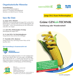 Gr&uuml;ne GENialeTECHNIK