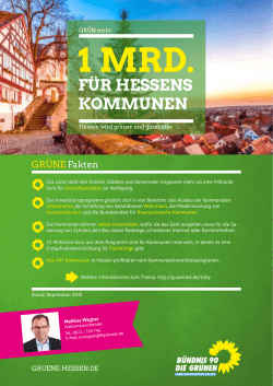 GR&Uuml;NE Fakten - Gr&uuml;ne Hessen