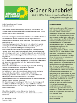 Ausgabe 6/2015 vom Juni 2015