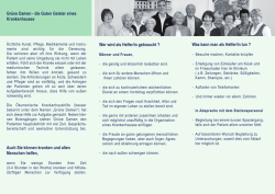 Flyer Grüne Damen