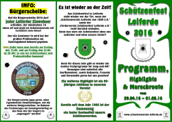 INFO: B&uuml;rgerscheibe - Sch&uuml;tzenverein Leiferde eV von 1859