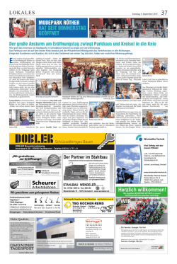 Herzlich willkommen!