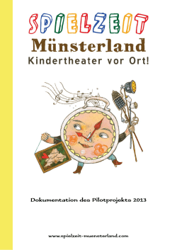 Dokumentation Spielzeit Münsterland 2013