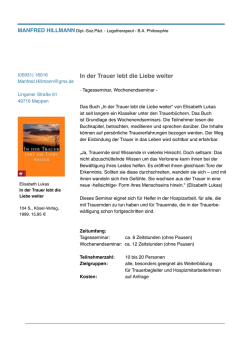 In der Trauer lebt die Liebe weiter.pages