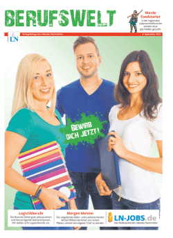 Logistikberufe Morgen Meister Werde Foodstarter - LN