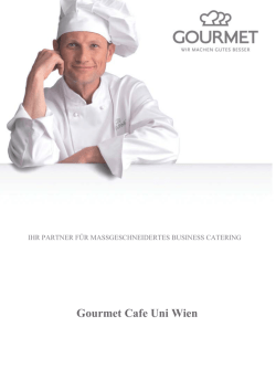 Gourmet Cafe Uni Wien - Student Space