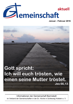 emeinschaft - GEMEINSCHAFT BARMSTEDT