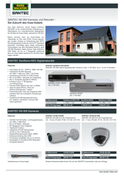 HD-SDI Kameras